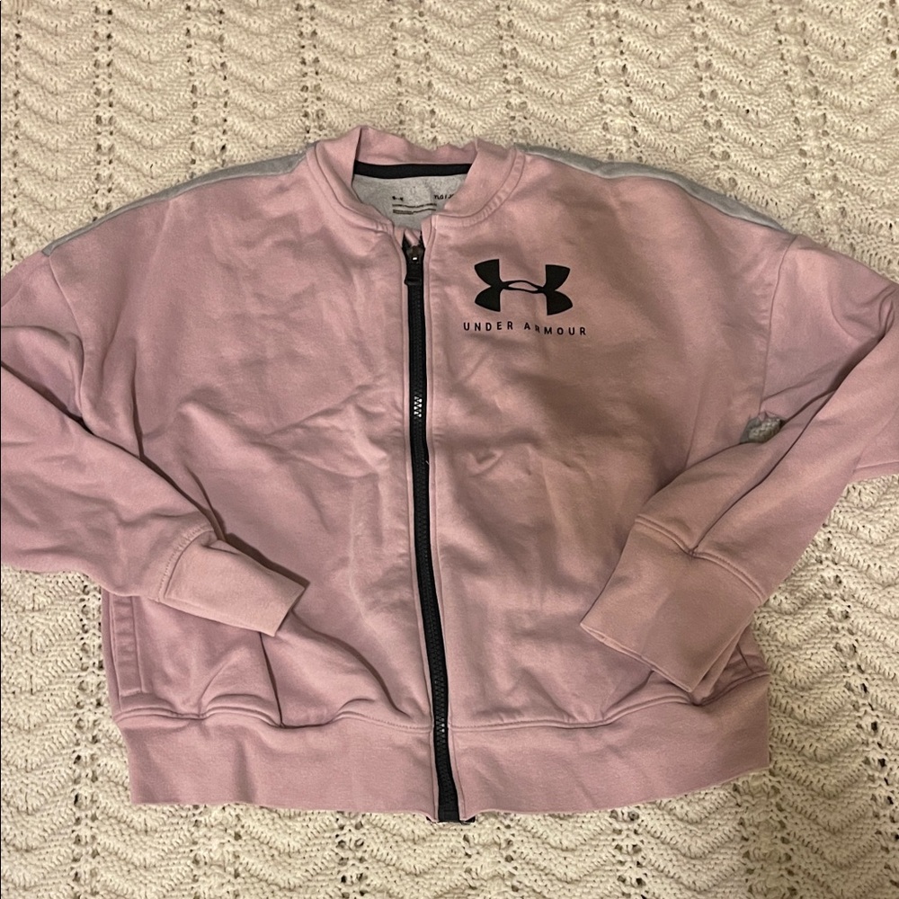 Under Armour Pink Kids Sweatshirt